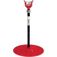 Adjustable Pipe Support #92, 81-104 cm Height Adjustment, 150 mm Max. Pipe Capacity, 2500 lbs. Max. Weight Capacity Waymarc Industries Inc
