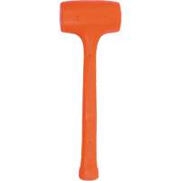 Compo-Cast<sup>®</sup> Soft-Face Hammer, 42 oz. Head Weight, Plain Face, Cushion/Solid Steel Handle, 4-3/8" L TL332 | Waymarc Industries Inc