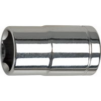 SAE Socket, 5/16", 1/4" Drive, 6 Points, Deep Waymarc Industries Inc