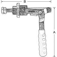 Serre-flan droit, Force de serrage de 300 lb Waymarc Industries Inc