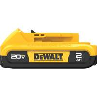 20V Max* Compact XR Battery Pack, Lithium-Ion, 20 V, 2 A Waymarc Industries Inc