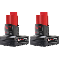 M12 Redlithium Batteries, Lithium-Ion, 12 V, 3 A Waymarc Industries Inc