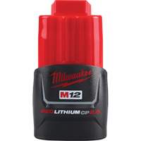 Bloc-piles M12<sup>MC</sup> Redlithium<sup>MC</sup> 2.0, Lithium-ion, 12 V, 2 A TLV694 | Waymarc Industries Inc