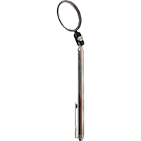 Inspection Mirror, Circular, 1-1/2" L x 1-1/2" W, Telescopic Waymarc Industries Inc