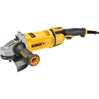 Large Angle Grinder with No Lock-On Switch, 7", 120 V, 15 A, 8500 RPM Waymarc Industries Inc