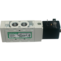 Pilot 5-Way 2-Position 4-Way Solenoid Valves, 1/8" Pipe, 150 PSI TLY603 | Waymarc Industries Inc