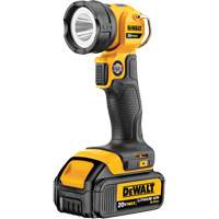 Max Work Light, LED, 110 Lumens, 11 Hrs. Run Time, Rechargeable Battery, Plastic Waymarc Industries Inc