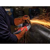 Small Paddle No-Lock Angle Grinder, 6", 120 V, 13 A, 9000 RPM Waymarc Industries Inc