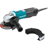 SJS™ High-Power Paddle Switch Angle Grinder, 5", 13 A, 2800-10500 RPM TNB169 | Waymarc Industries Inc