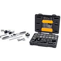 SAE Ratcheting Tap & Die Set, 42 Pieces Waymarc Industries Inc