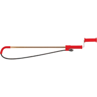 Toilet Auger No.K-3 with Head, Manual, Bulb, 3' Cable Length TNX567 | Waymarc Industries Inc