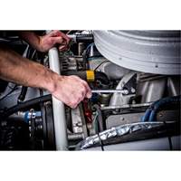 Jeu de cl&eacute;s longues &agrave; coupe &agrave; 12 pans avec pochette &agrave; outils roulable, Combinaison, 15 morceaux, Imp&eacute;rial Waymarc Industries Inc