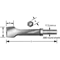 Burin pneumatique a/collier de r&eacute;tention Waymarc Industries Inc