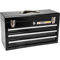 Boîte &agrave; outils portative, 20" la, 3 tiroirs, Noir Waymarc Industries Inc