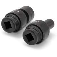 15-Piece 3/8" Drive 6 Point Universal Impact Metric Flex Socket Set Waymarc Industries Inc