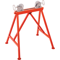 Adjustable Stand with Steel Roller #AR99, 36" Max. Pipe Capacity, 2500 lbs. Max. Weight Capacity Waymarc Industries Inc