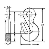 Cam-Alloy&reg; Eye Grab Hook Waymarc Industries Inc