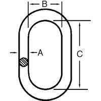 Maillon maître Cam-Alloy Waymarc Industries Inc