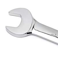 72-Tooth 12 Point Reversible Ratcheting SAE Wrench Set with Tool Roll, Combination, 7 Pieces, Imperial Waymarc Industries Inc