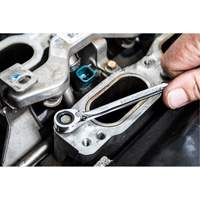72-Tooth 12 Point Reversible Ratcheting SAE Wrench Set, Combination, 13 Pieces, Imperial Waymarc Industries Inc