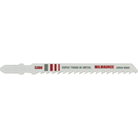 Lame de scie sauteuse, Bim&eacute;tal, Tige en T, 4" lo, 6 dents par pouce Waymarc Industries Inc