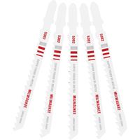 Lame de scie sauteuse, Bim&eacute;tal, Tige en T, 4" lo, 6 dents par pouce Waymarc Industries Inc