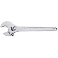 Adjustable Tapered Handle Wrench - Carded, 15" L, 1-11/16"/43 mm Max Width, Chrome/Polished Waymarc Industries Inc