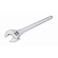 Adjustable Tapered Handle Wrench - Carded, 15" L, 1-11/16"/43 mm Max Width, Chrome/Polished Waymarc Industries Inc
