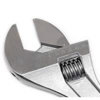 Adjustable Tapered Handle Wrench - Carded, 18" L, 2-1/16"/53 mm Max Width, Chrome/Polished Waymarc Industries Inc