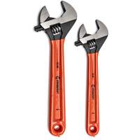 Black Oxide Wrench Set with Cushion Grips, Adjustable, 2 Pieces, Imperial and Metric Waymarc Industries Inc