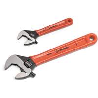 Black Oxide Wrench Set with Cushion Grips, Adjustable, 2 Pieces, Imperial and Metric Waymarc Industries Inc