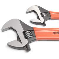 Black Oxide Wrench Set with Cushion Grips, Adjustable, 2 Pieces, Imperial and Metric Waymarc Industries Inc
