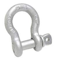 Manille &agrave; ancre, 3/16", Cheville &agrave; vis, Galvanis&eacute; &agrave; chaud Waymarc Industries Inc