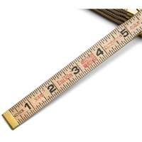 R&egrave;gle pliante, 6' lo, Bois, Graduations de 1/16" Waymarc Industries Inc