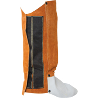 Leather Spats, 14" L, Lava Brown Waymarc Industries Inc