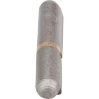 Weld-On Hinge, 0.315" Dia. x 1.969" L, Mild Steel w/Fixed Steel Pin TTV434 | Waymarc Industries Inc