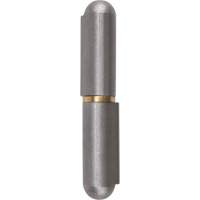 Weld-On Hinge, 0.453" Dia. x 2.756" L, Mild Steel w/Fixed Steel Pin TTV435 | Waymarc Industries Inc