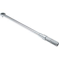 Ratcheting Head Micrometer Torque Wrench, Click, 1/2" Square Drive, 50 - 250 lbf. Ft Waymarc Industries Inc