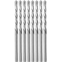 8-Piece Guidepoint Spiral Saw Bit with 1/8" Diameter, 1/8", 3/4" Flute Waymarc Industries Inc