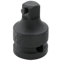 Adaptor, Impact, 1/2" Drive, 3/8" Socket, 1.5" L Waymarc Industries Inc