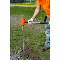 Indestructible Sledge Hammer, 8 lbs., 30", Fibreglass Handle Waymarc Industries Inc