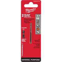 Thunderbolt&reg; Jobber Drill Bit, High Speed Steel, 1/16", 1-7/8" L, 7/8" Flute, 135° Point Angle Waymarc Industries Inc