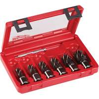 Annular Cutter Drill Bit Set, 6 Pieces, High Speed Steel Waymarc Industries Inc