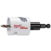 Scie-cloche Hole Dozer avec arbre, 1-3/4", Profondeur de la coupe 1-5/8", Bim&eacute;tal Waymarc Industries Inc