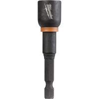 Shockwave Impact Duty Nut Driver, 1/4" Tip, 7/16" Drive, 2-9/16" L, Magnetic Waymarc Industries Inc