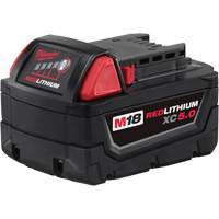 Bloc-piles &agrave; capacit&eacute; &eacute;tendue M18 Redlithium XC5.0 , Lithium-ion, 18 V, 5 A Waymarc Industries Inc