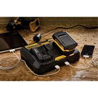 Borne de recharge Max pour chantier, 12 V/20 V, Lithium-ion Waymarc Industries Inc