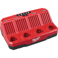 M12 Four Bay Sequential Charger, 12 V, Lithium-Ion Waymarc Industries Inc