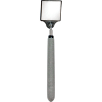 Acrylic Inspection Mirror, Square, 2" L x 2" W, Telescopic Waymarc Industries Inc