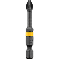 Dewalt 2" Phillips #2 Impact Ready&reg; Bit, Phillips, #2 Tip, 1/4" Drive Size, 2" Length Waymarc Industries Inc